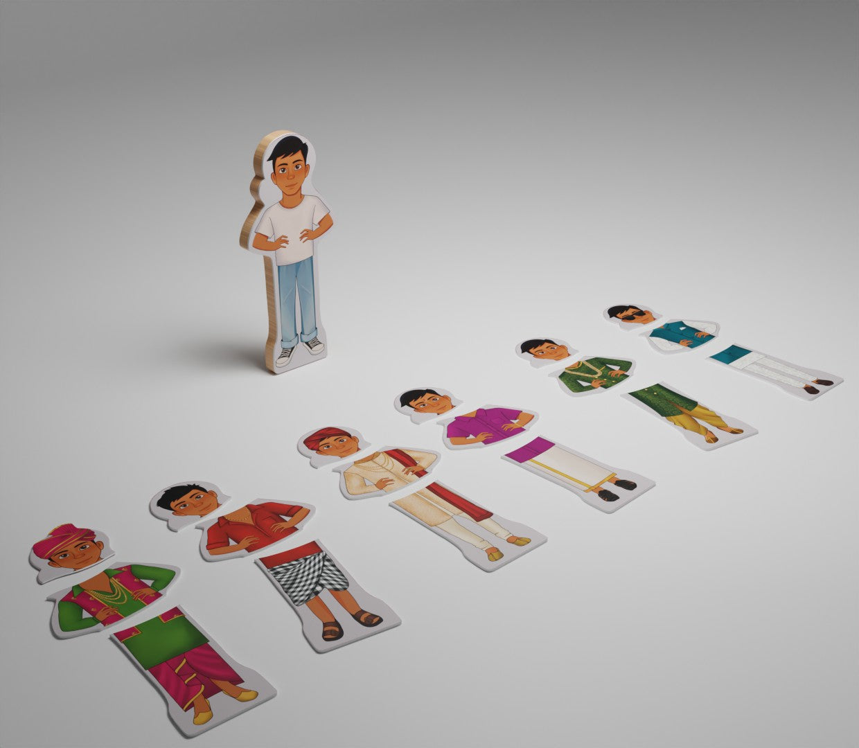 Sherwani Swap Magnetic Doll
